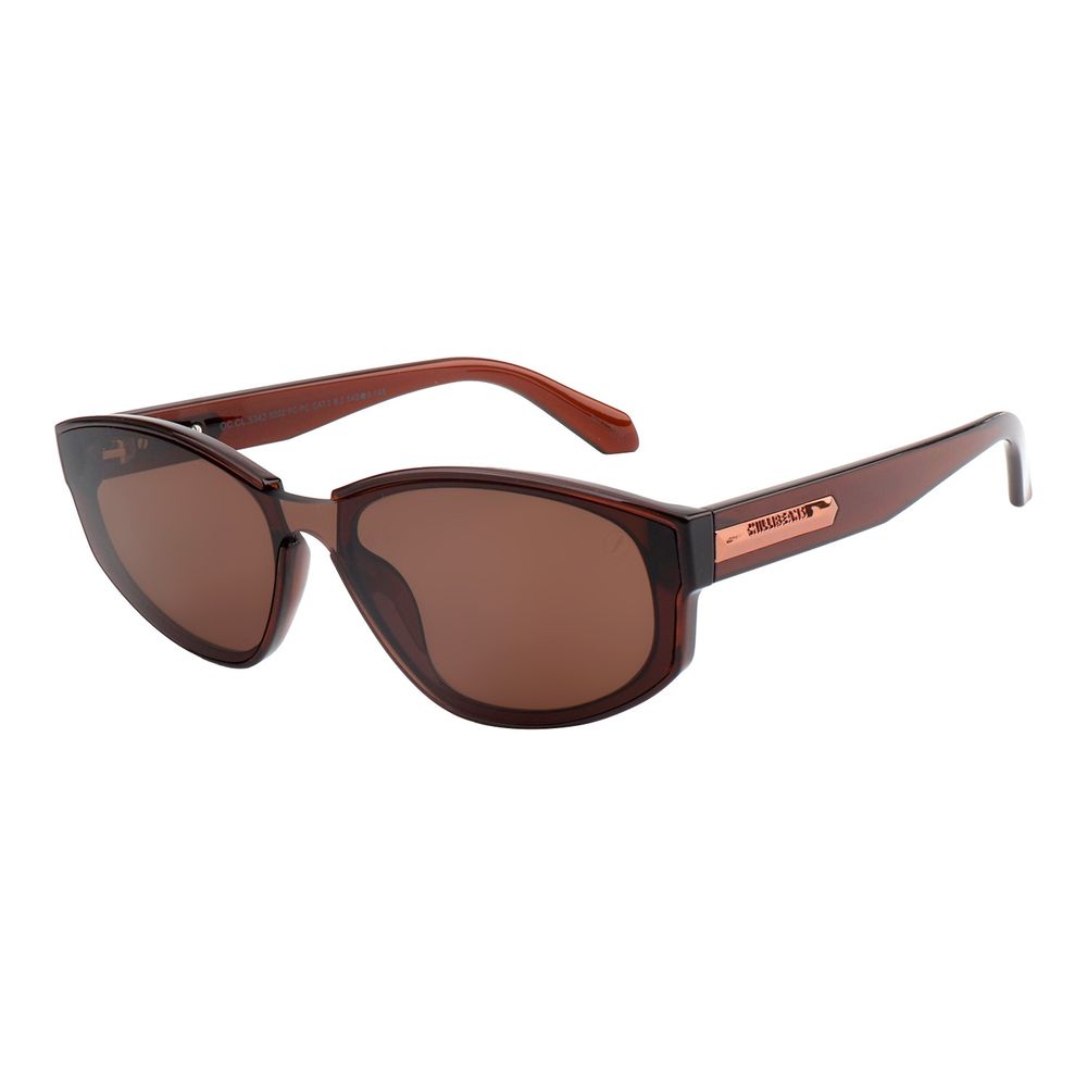 OC.CL.5342-0202.1 Oculos de Sol Feminino Infinity Redondo Marrom -3-